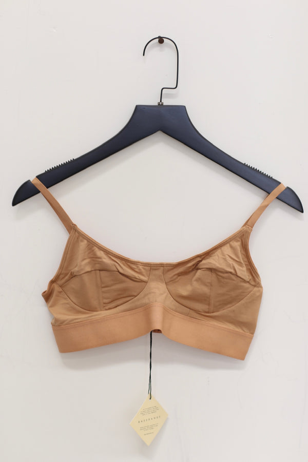 BASERANGE SOFT soft series collection bamboo fiber bamboo cotton bra underwear without steel ring France BAS-BRSO-BL-000-AURAL